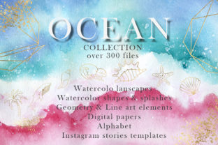 Download Ocean Watercolor Collection - Watercolor Collection
