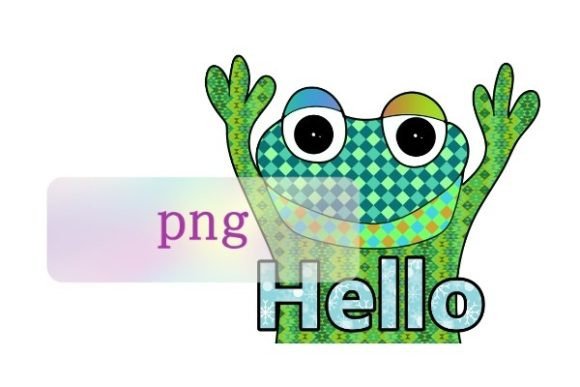 Download ็Hello Frog Png Cute Animal Graphic Art - Animal graphic Collection