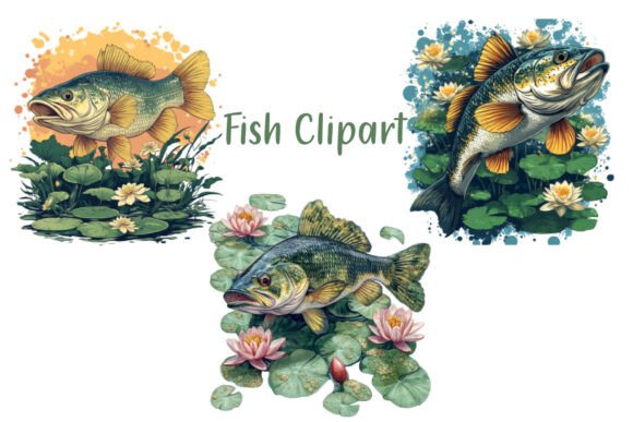 Download Watercolor Cute Fish Clipart - Watercolor Collection