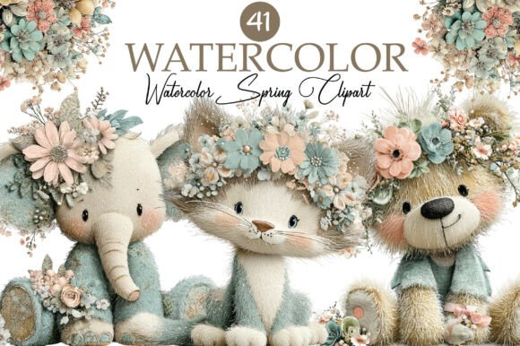 Download Watercolor Spring Clipart - Watercolor Collection