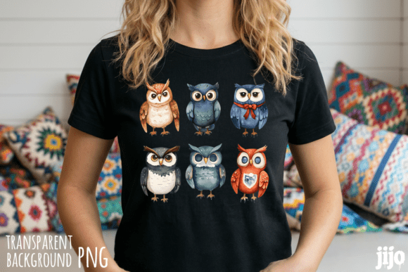 Download Owl Cute Watercolor Animal PNG - Watercolor Collection