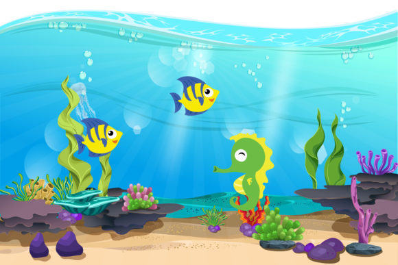 Download Cute Little Fish Animal Graphic Design - Animal graphic Collection