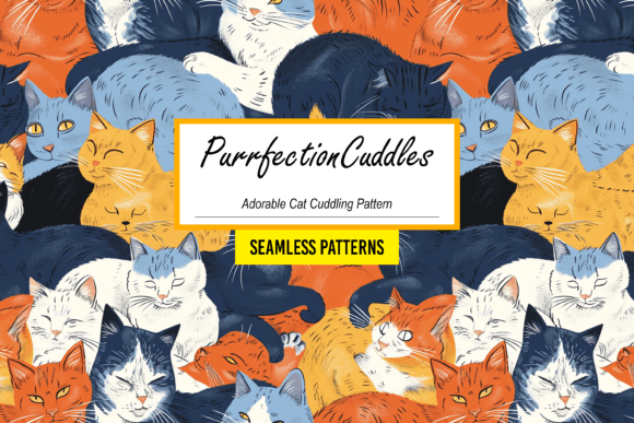 Download PurrfectionCuddles: Cat Cuddling Pattern - Pattern Collection